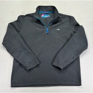 CHUBBIES Men's Large 1/4 Zip Golf Fleece Pullover Long Sleeve